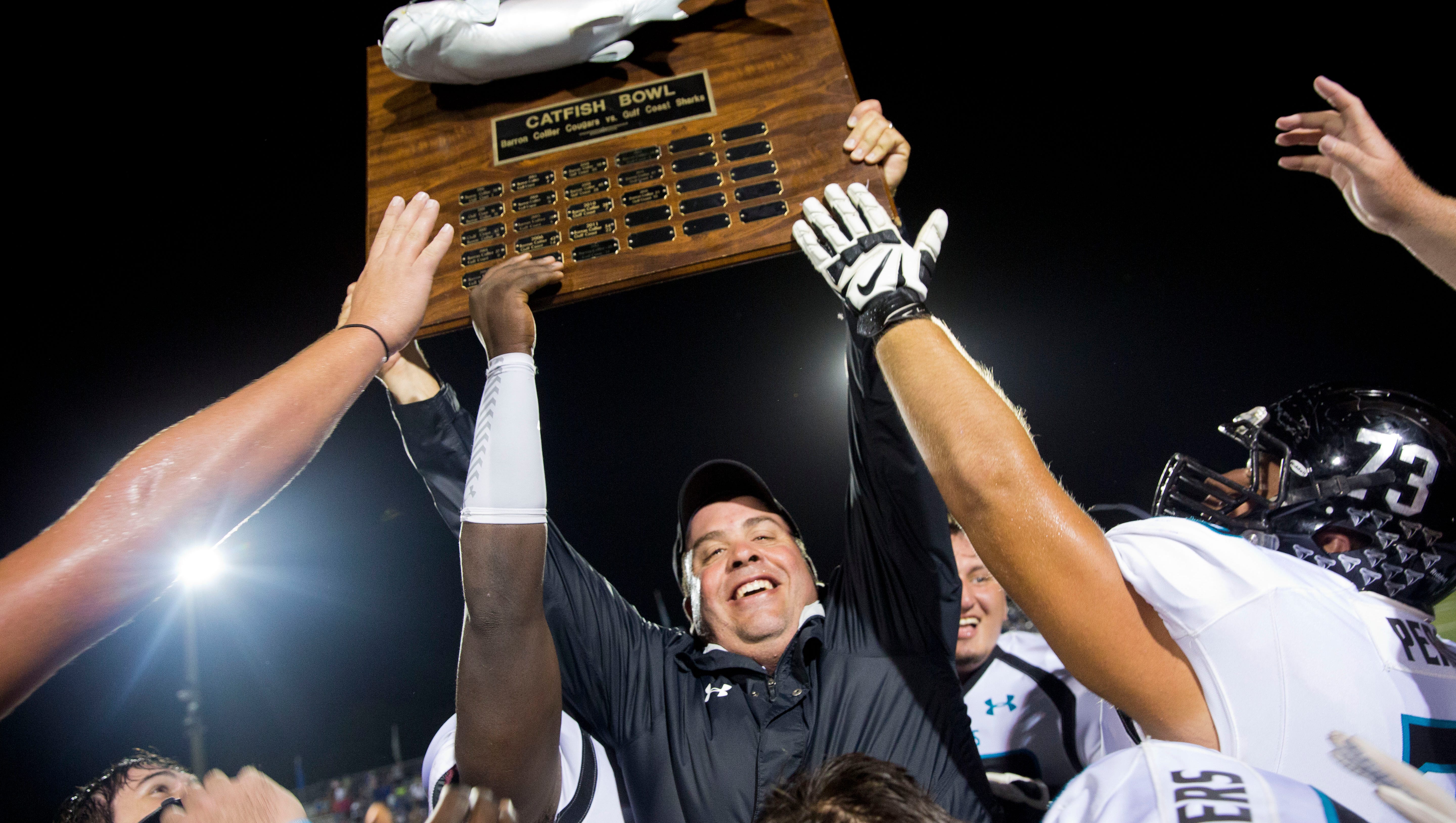 Football Catfish Bowl still a big deal to Barron Collier, Gulf Coast