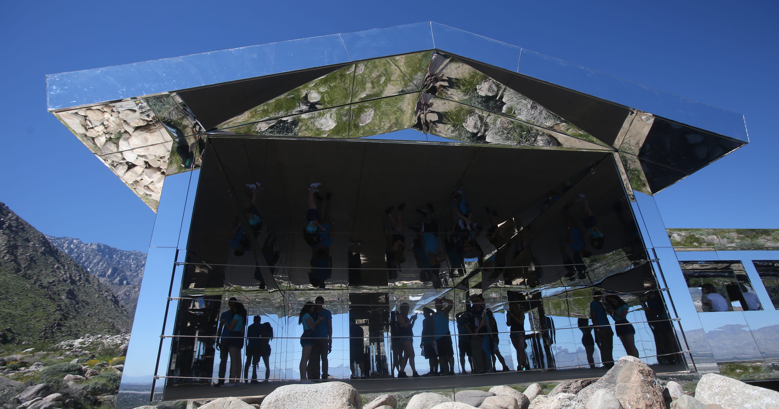 Here's why Desert X Mirror House in Palm Springs will be torn down