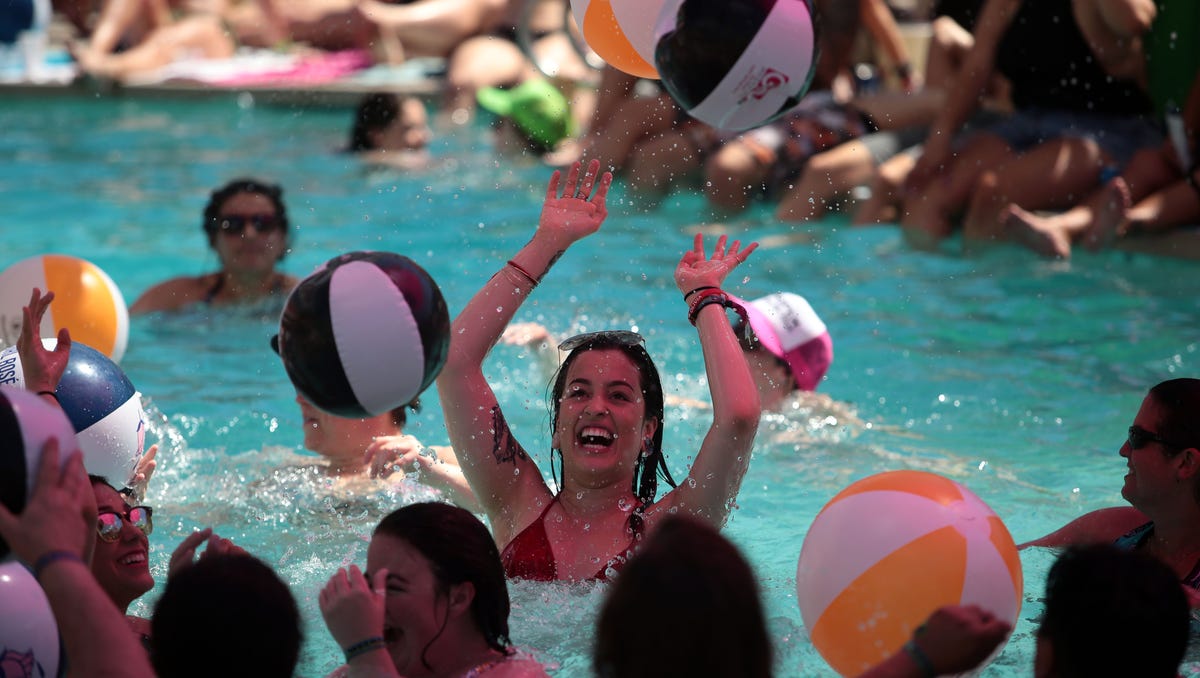 Wet And Wild Pool Party At The Dinah