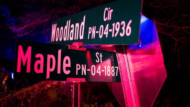 Law enforcement flooded the scene of a police officer involved shooting April 3 on Woodland Circle in Pendleton.