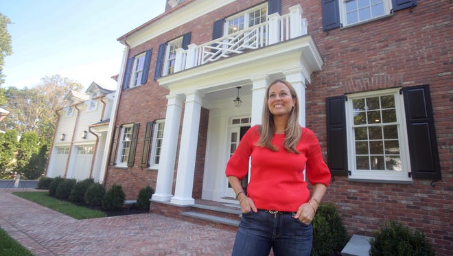 Heather Harrison of Platinum Drive Realty, at a home that she is selling in Scarsdale Sept. 13, 2017. Harrison spoke about homebuyers who are willing to pay cash for homes, as opposed to taking out mortgages. 