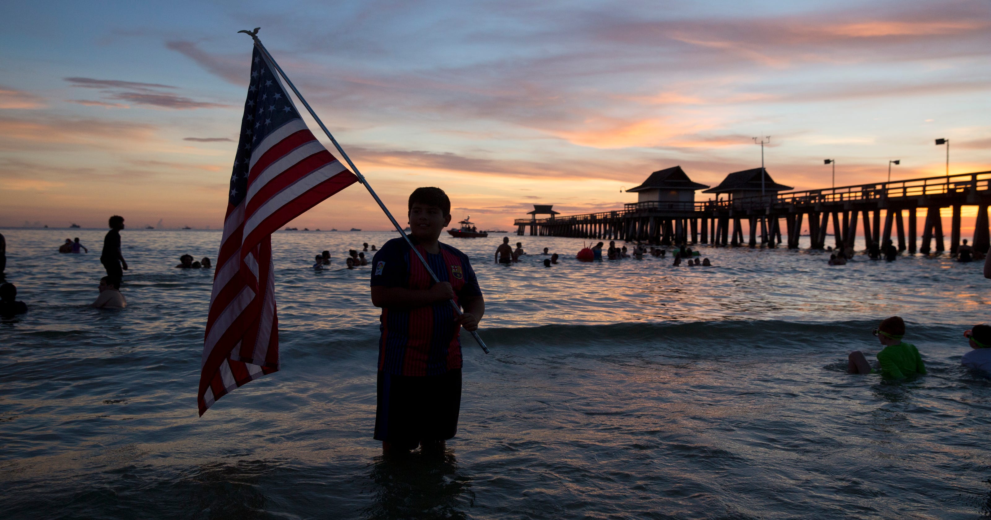 Information on fireworks display at Naples Pier on 4th of July 2018