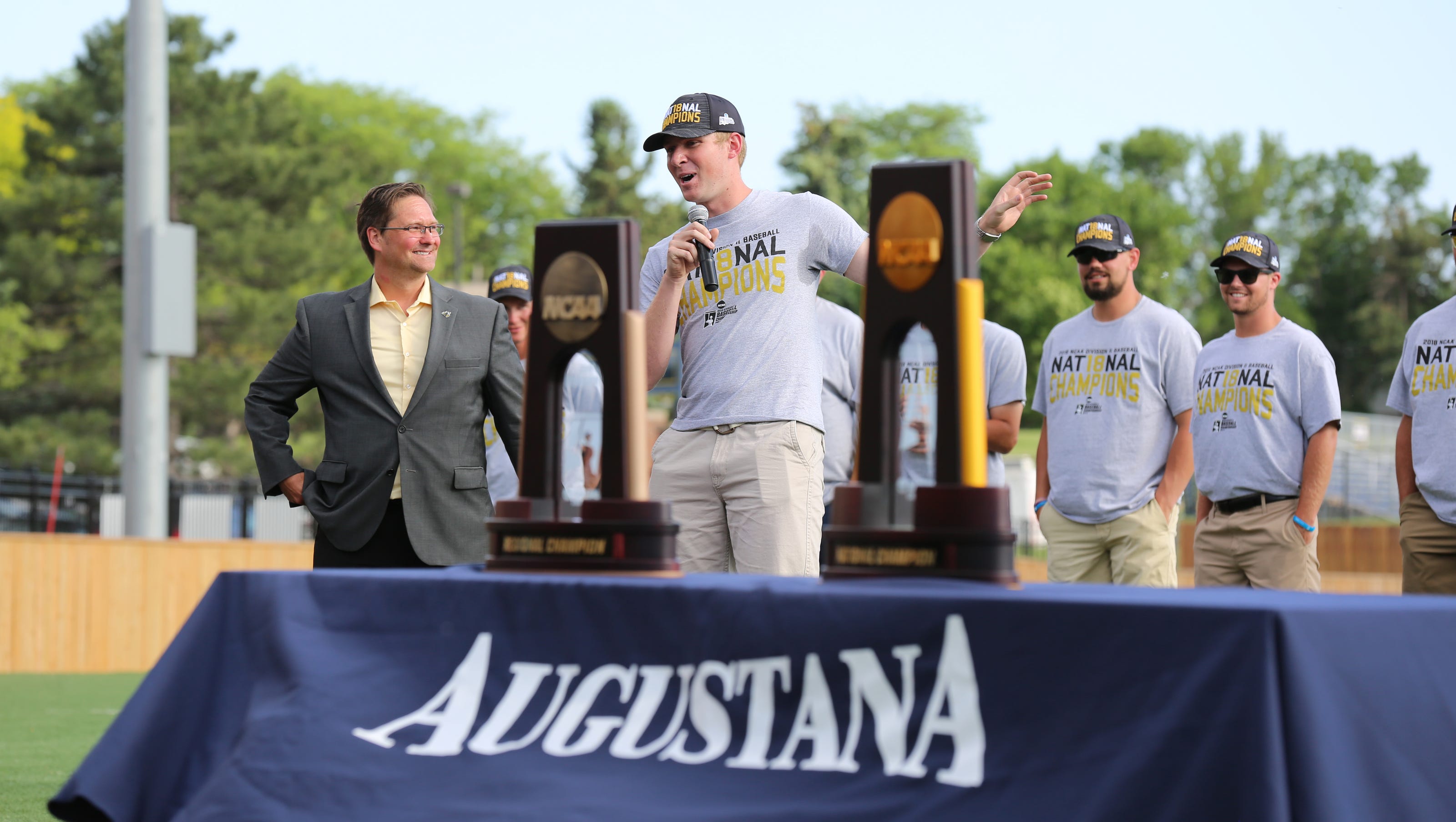 Augustana University baseball's Division II championship run was one
