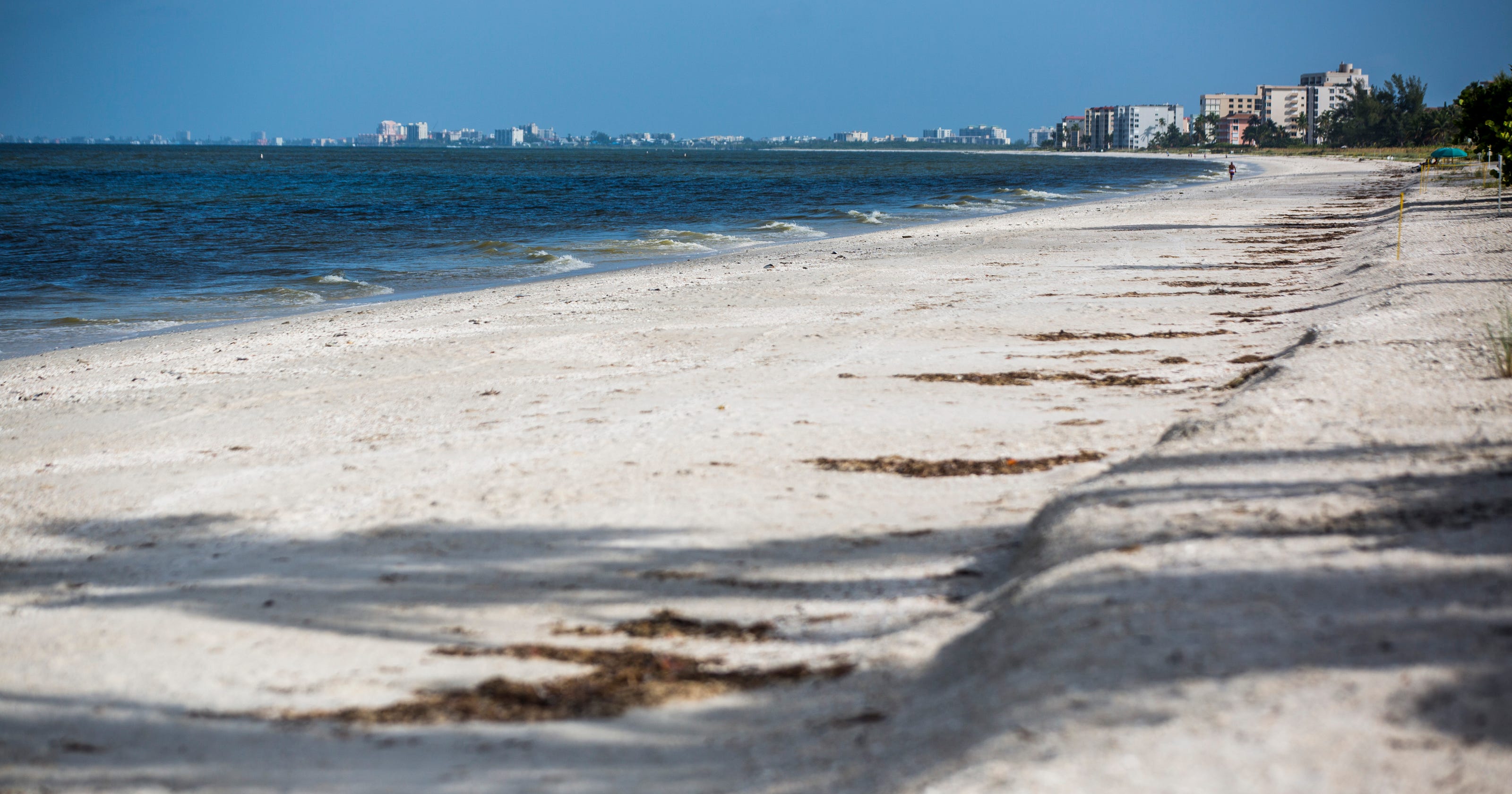 Water samplings show red tide decreasing at Naplesarea beaches