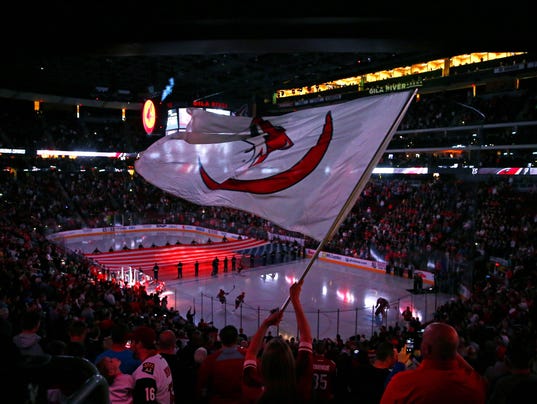 NHL: Washington Capitals at Arizona Coyotes