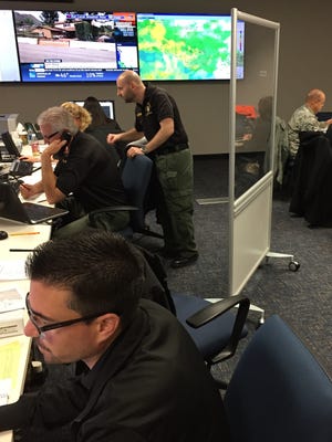 The Ventura County Sheriff's Office activated its Emergency Operations Center on Friday morning.