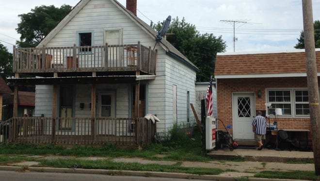 The Delaware County Health Department is seeking a court order to inspect this house at 524 W. Main St.