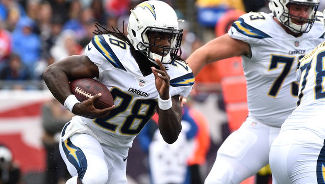 Melvin Gordon is the Chargers' top running back.