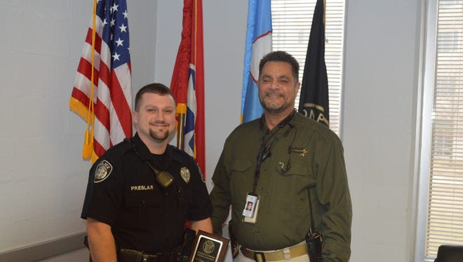 The Jackson Police Department is pleased to announce Officer Cameron S. Preslar as February's "Employee of the Month."