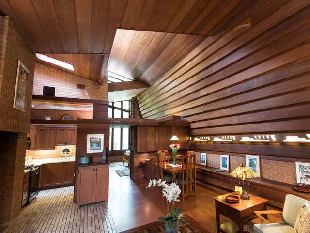 Frank Lloyd Wright House Near Ann Arbor Is A Small Masterpiece