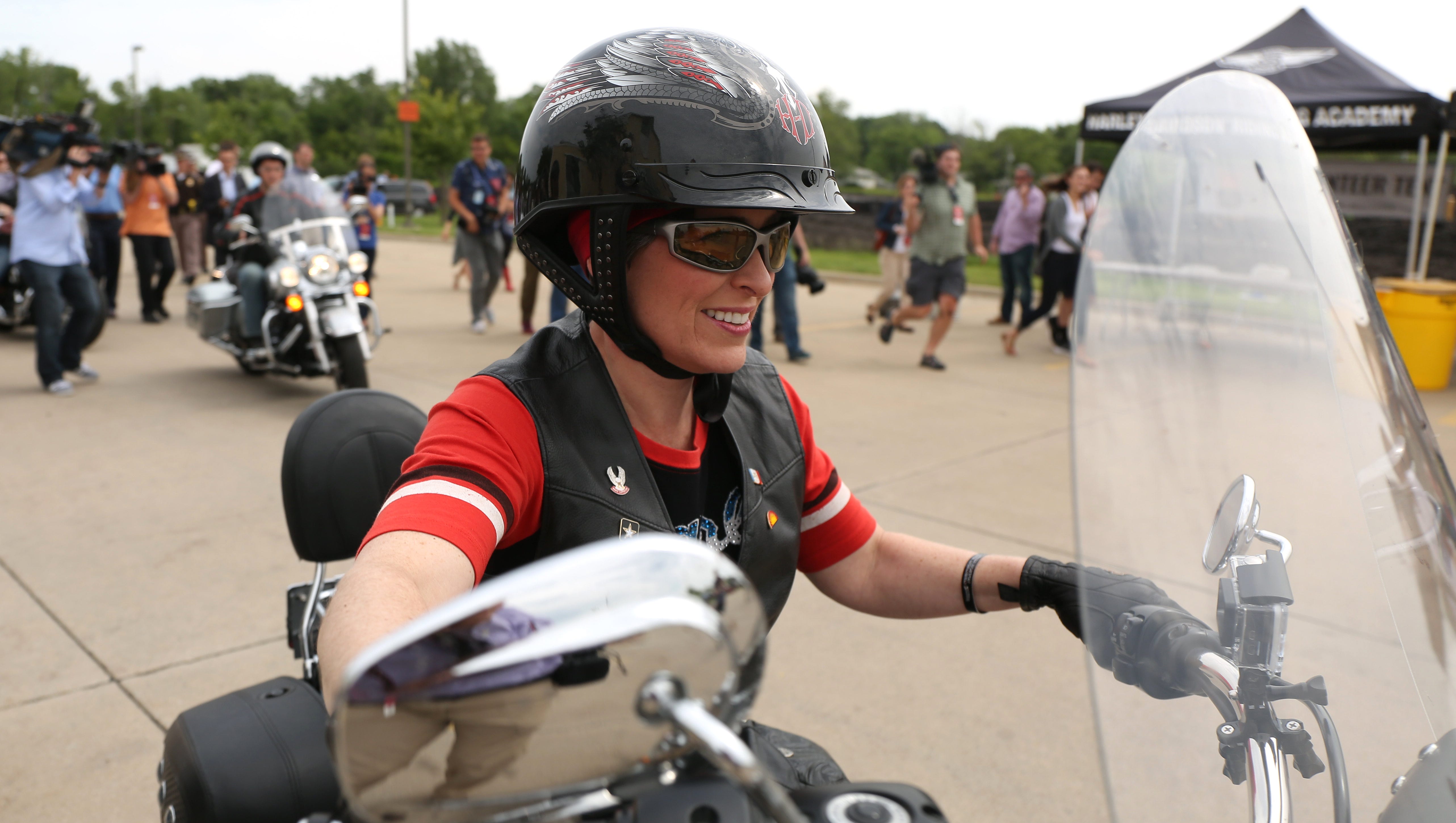Motorcycle Ride Revs Up Republicans In Iowa