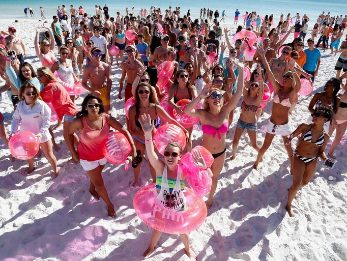Victorias Secret Spring Break Beach Party 
