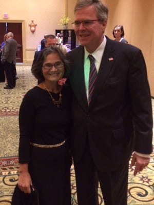 Mei-Mei Chan was a regular at the annual Celebration of Reading hosted by Jeb Bush and his family foundation.