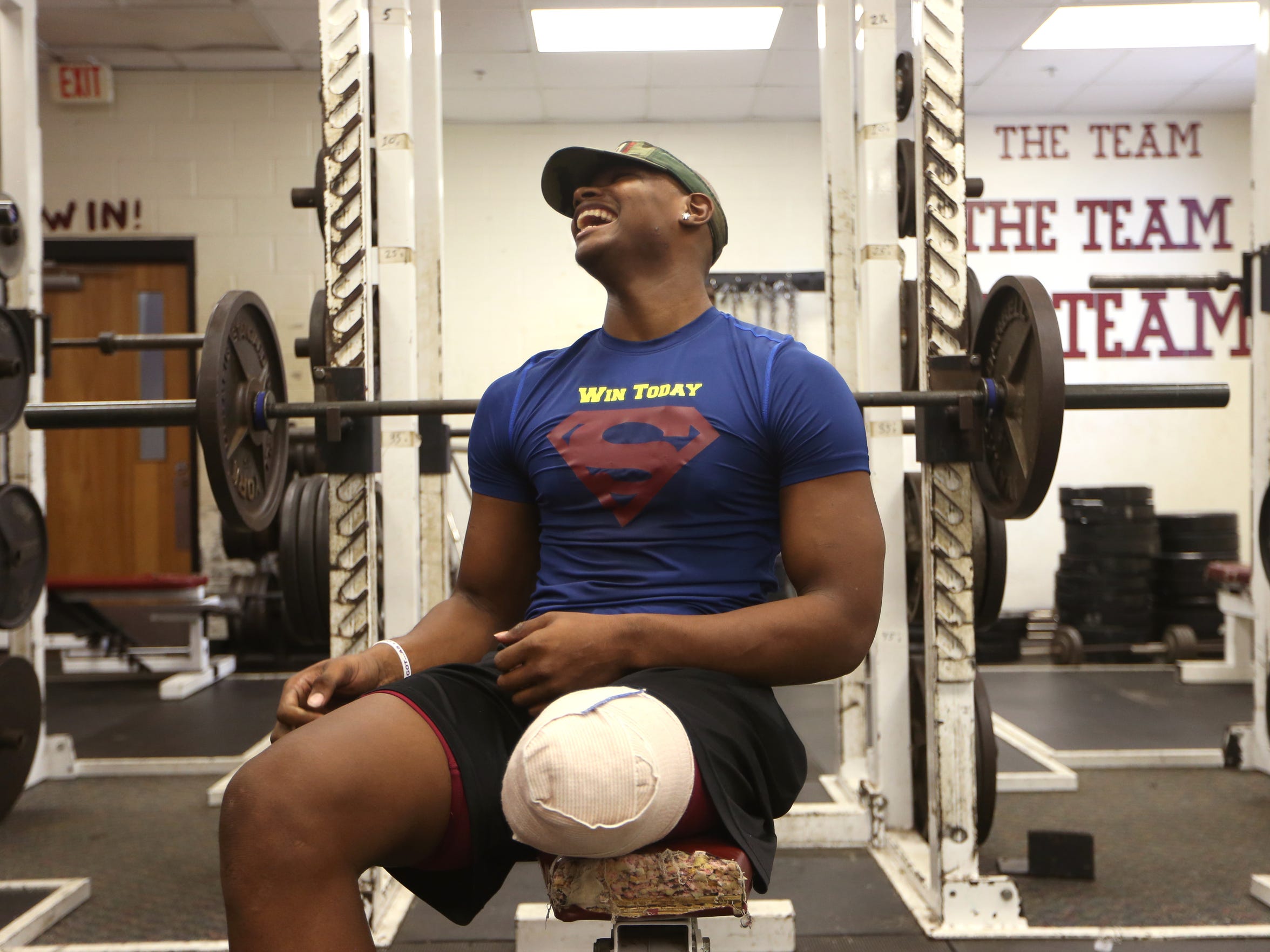 Cam Brown's spirit, strength is uplifting