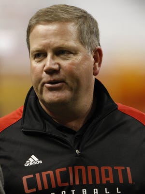 Brian Kelly took the University of Cincinnati football program to the brink of the national title game before leaving for Notre Dame.
