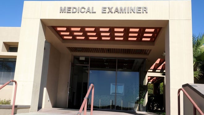 STAR FILE PHOTO The front entrance to the Ventura County Medical Examiner’s Office in Ventura.