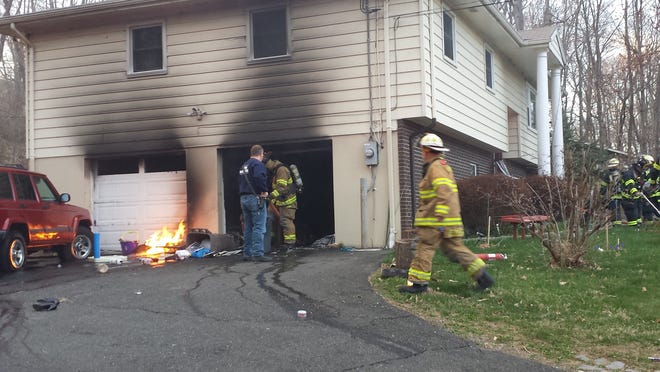 A 51-year-old woman was rescued Tuesday from her home on Route 206 in Mount Olive.