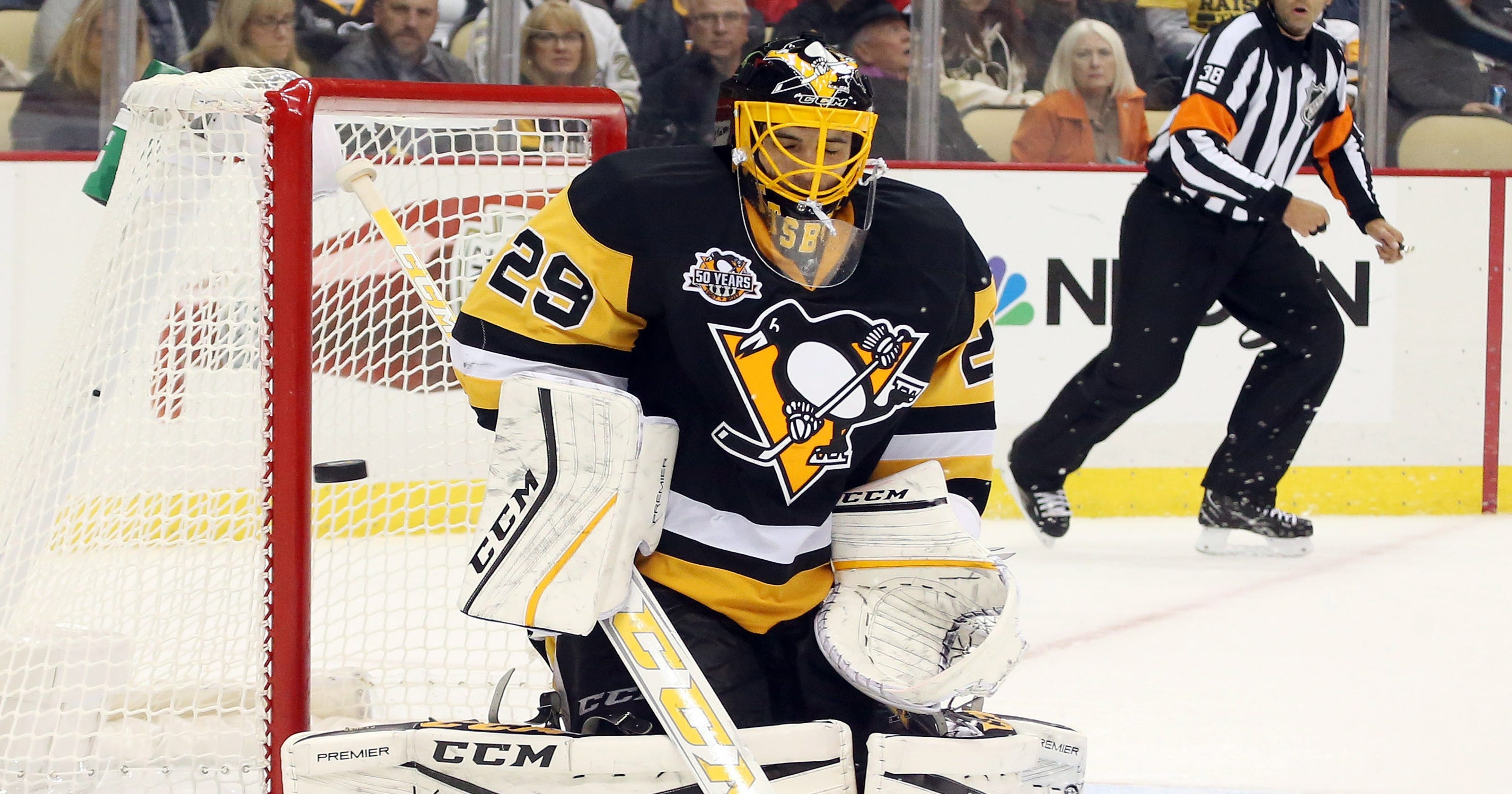Marc-Andre Fleury reasserts himself as top goalie in ...