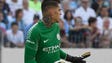 Manchester City goalkeeper Ederson Moraes (31) directs