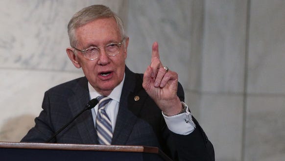 Former Senate Democratic Leader Harry Reid of Nevada.