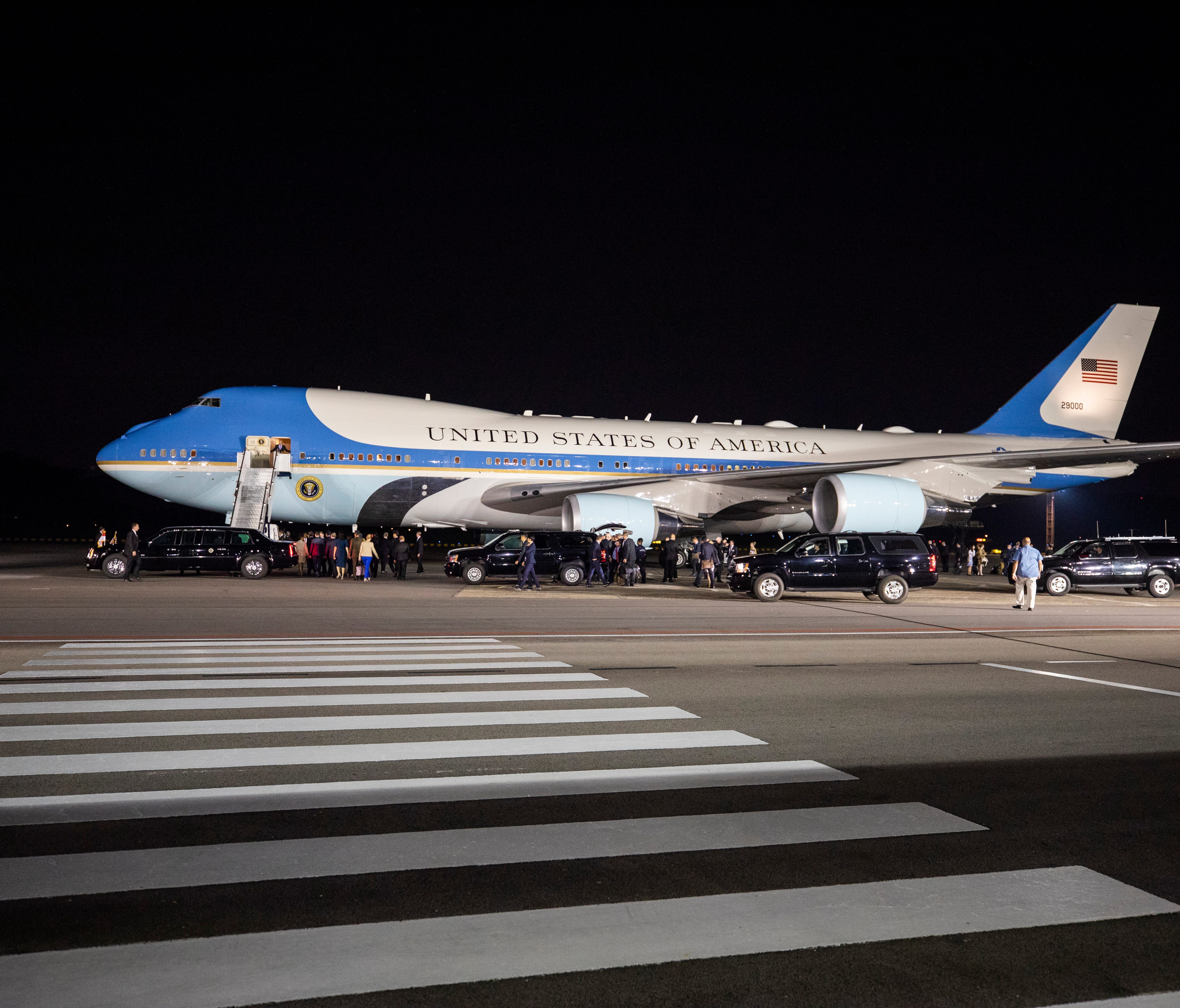 Air Force One has several special modifications, but details about flight operations are not shared publicly.