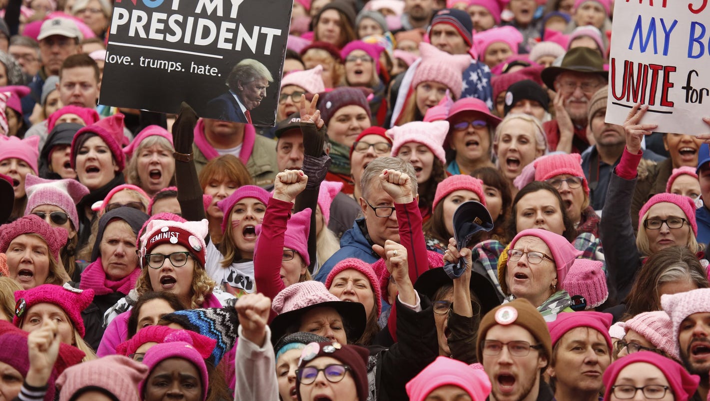 Women's March takes 2018 national protest to Las Vegas