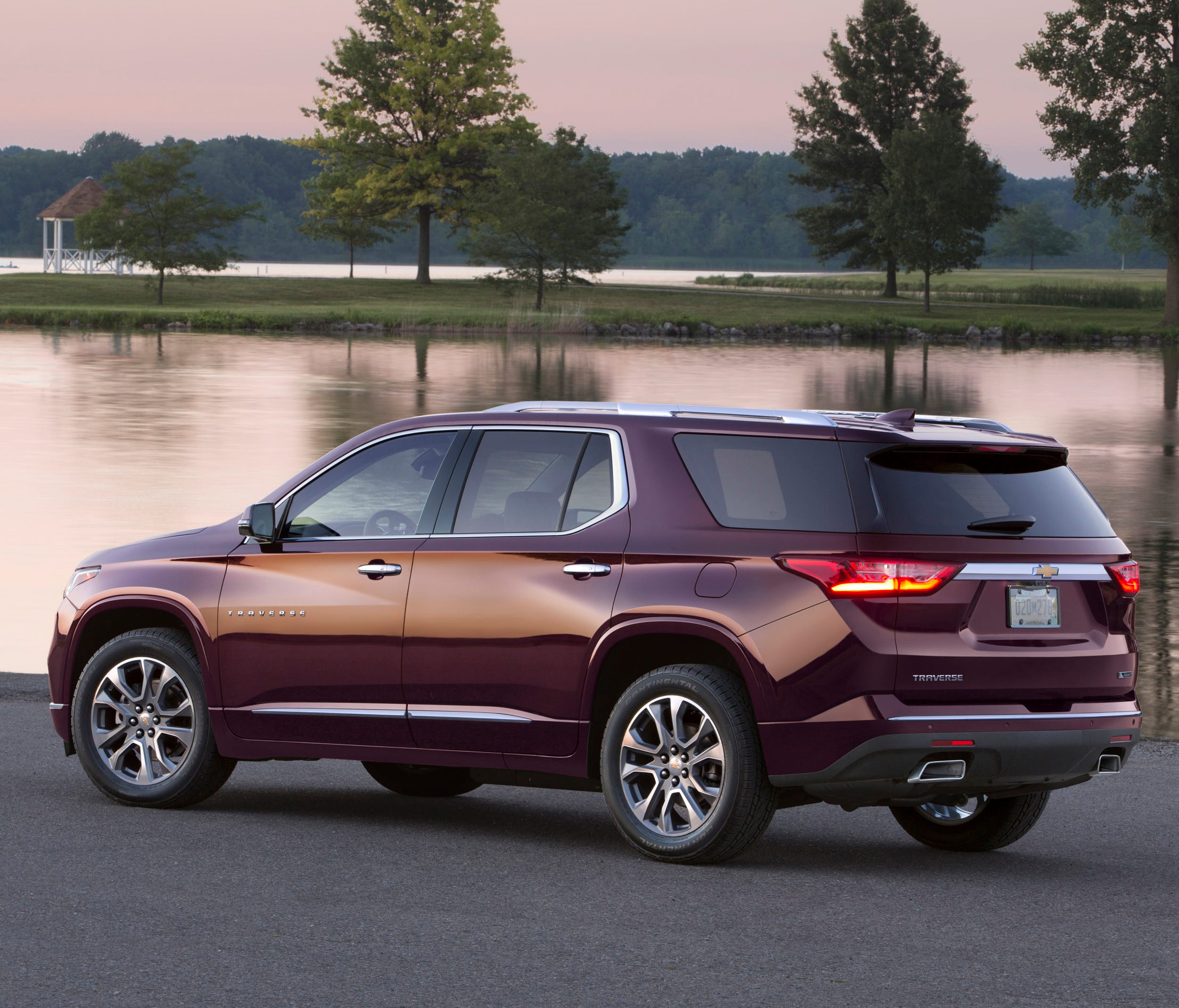 The completely redesigned 2018 Chevrolet Traverse is a seven-passenger SUV.
