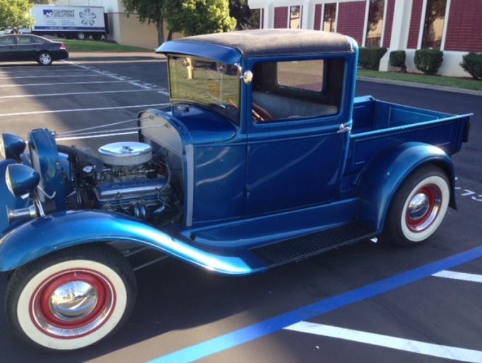 1930 Ford Model A pickup, for sale at the Hot August