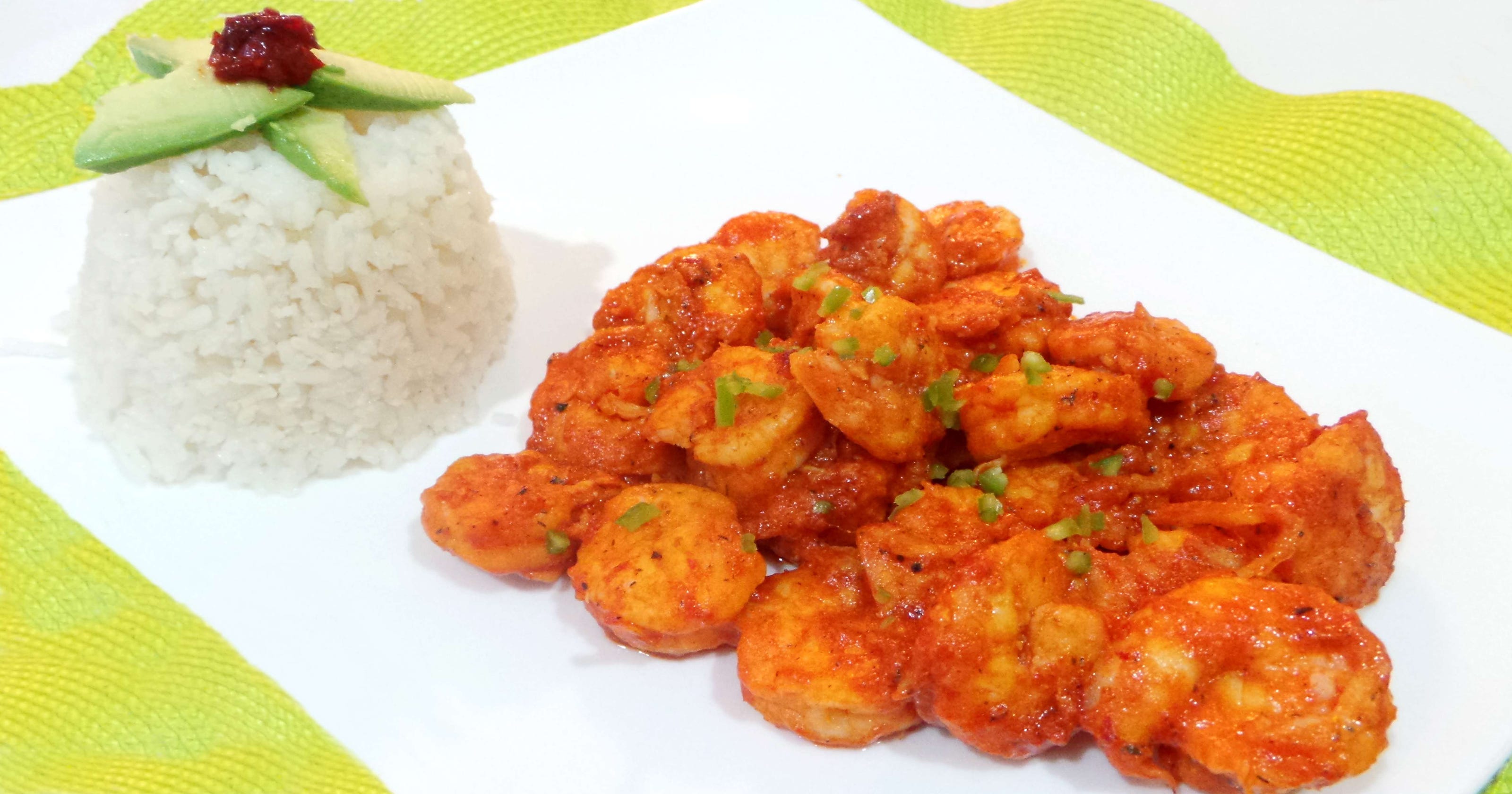 RECETA Camarones a la Diabla con salsa Ghost Scream