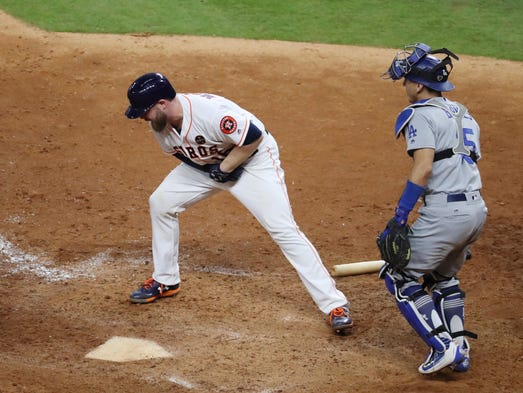 Game 5 at Minute Maid Park: Houston Astros catcher