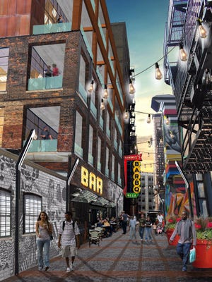 Restaurants Apartments Planned For Broadway Downtown