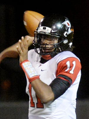 Parkway's Keondre Wudtee (11) committed to Louisiana Tech on Thursday.