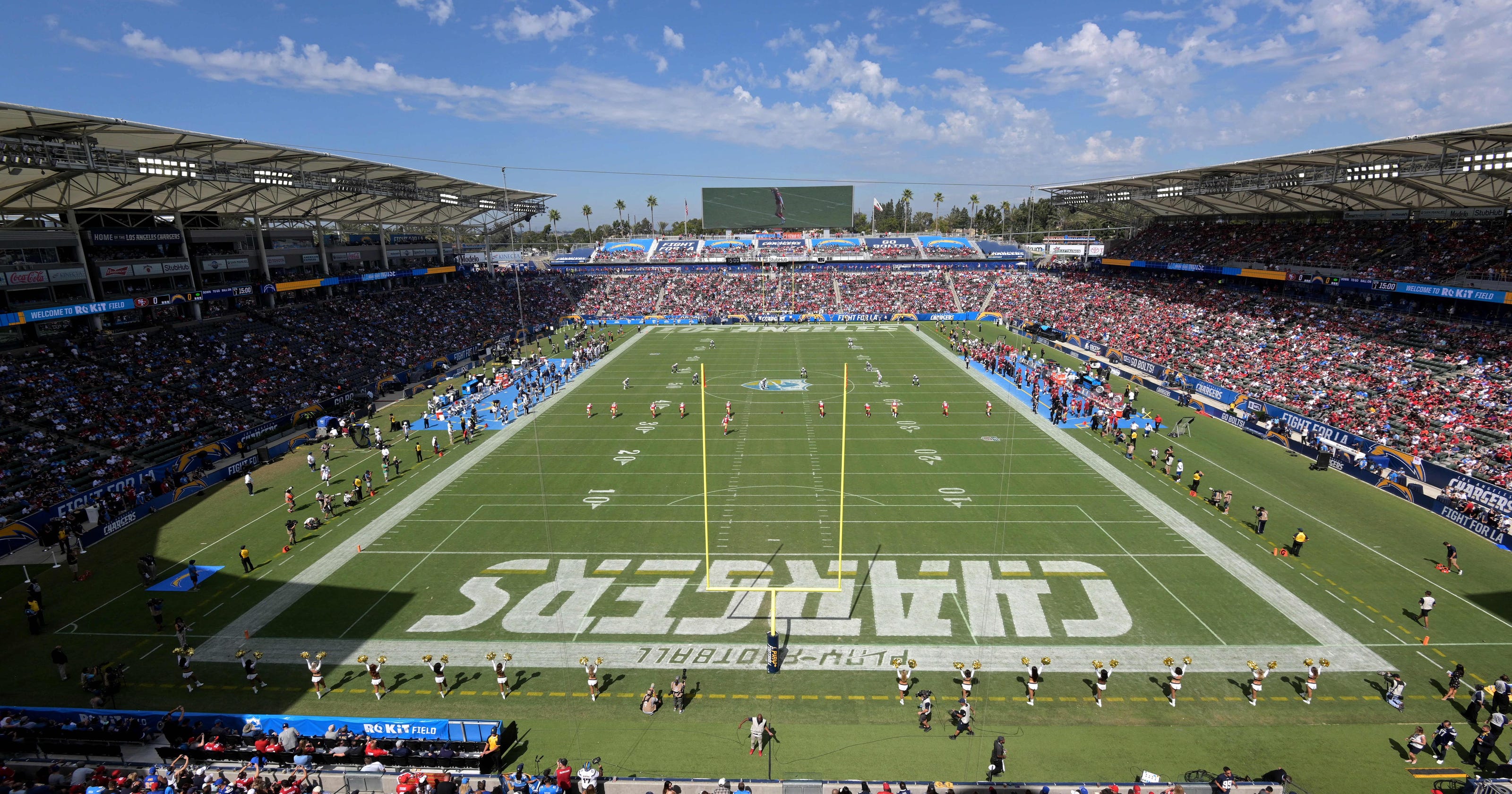 49ers fans completely take over Chargers stadium