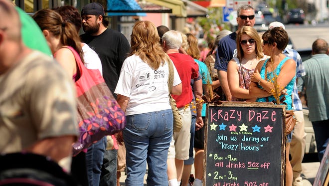In this HTR Media file photo, residents are treated to the annual Krazy Daze event in downtown Manitowoc.