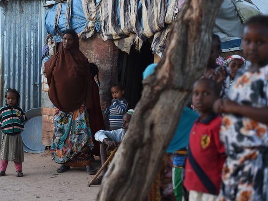 These are women and children in an internally displaced