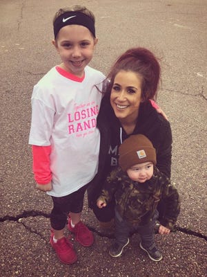 'Teen Mom' Chelsea Houska DeBoer poses with her children in an Instagram post advertisement for Profile by Sanford.