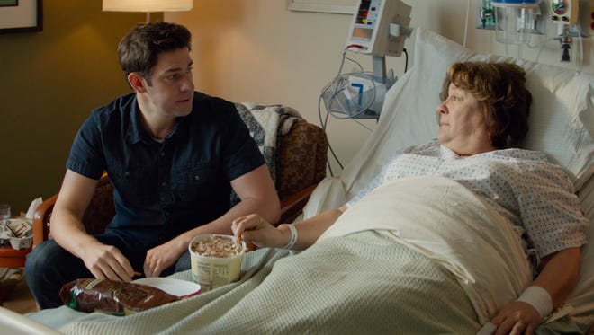 John Krasinski and Margo Martindale star in "The Hollars." The film opens Friday at Small Star Art House.