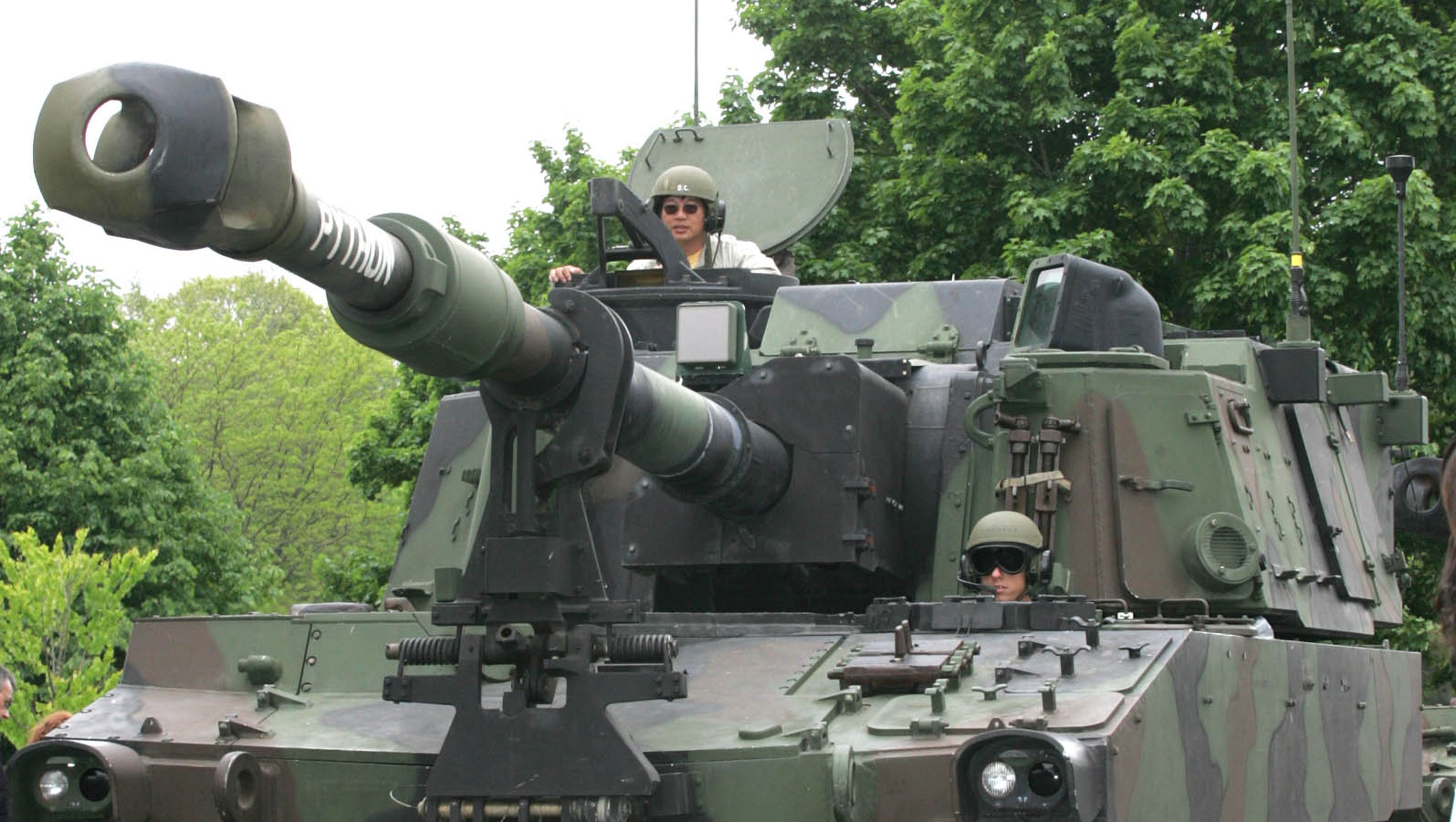 Picatinny Arsenal in Rockaway NJ fires cannon in ballistic complex test