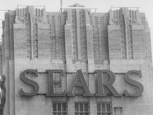 Sears, which at the end of its fiscal year had about