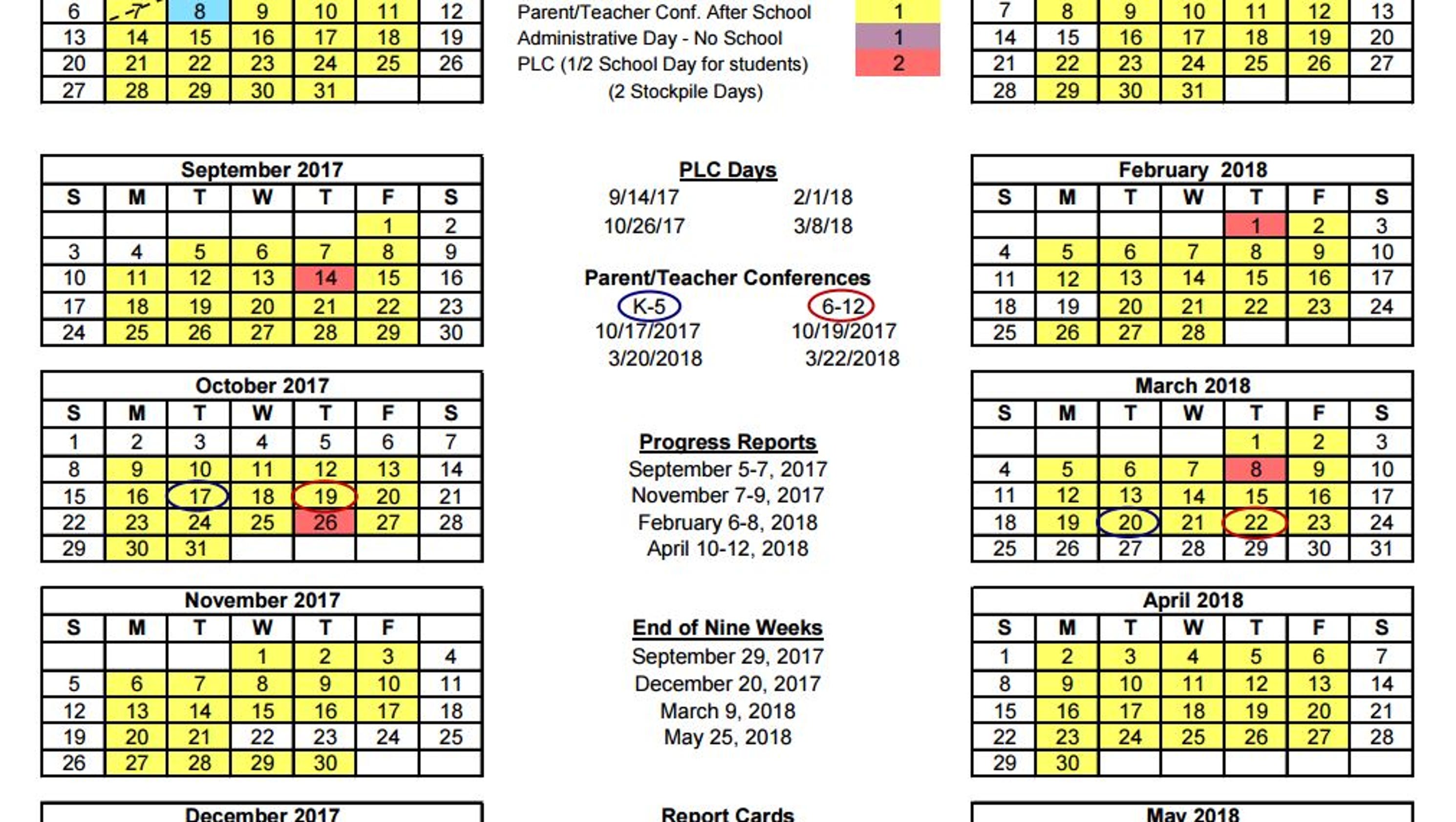 County set to approve next school calendar