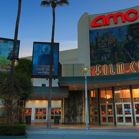 An AMC multiplex in California.