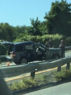 One person was seriously injured when their vehicle rolled over on the Saw Mill River Parkway's northbound side in Yonkers Sunday. The driver was taken by ambulance with serious head and neck injuries to the Westchester Medical Center in Valhalla, Lt. Thomas Murphy said.