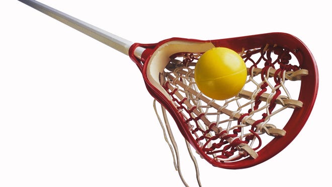 Lacrosse stick and ball