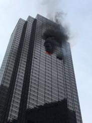 Trump Tower fire leaves four injured, including New York ...