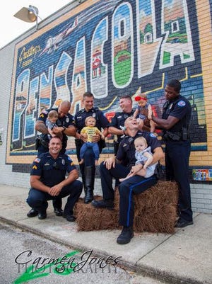 The Pensacola Police Department takes part in the #HotCopChallenge social media trend.