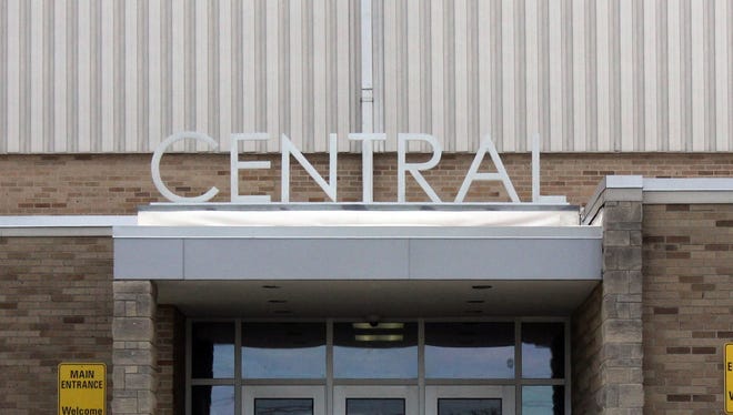Firefighters investigated the cause of a small flame at Central Middle School.