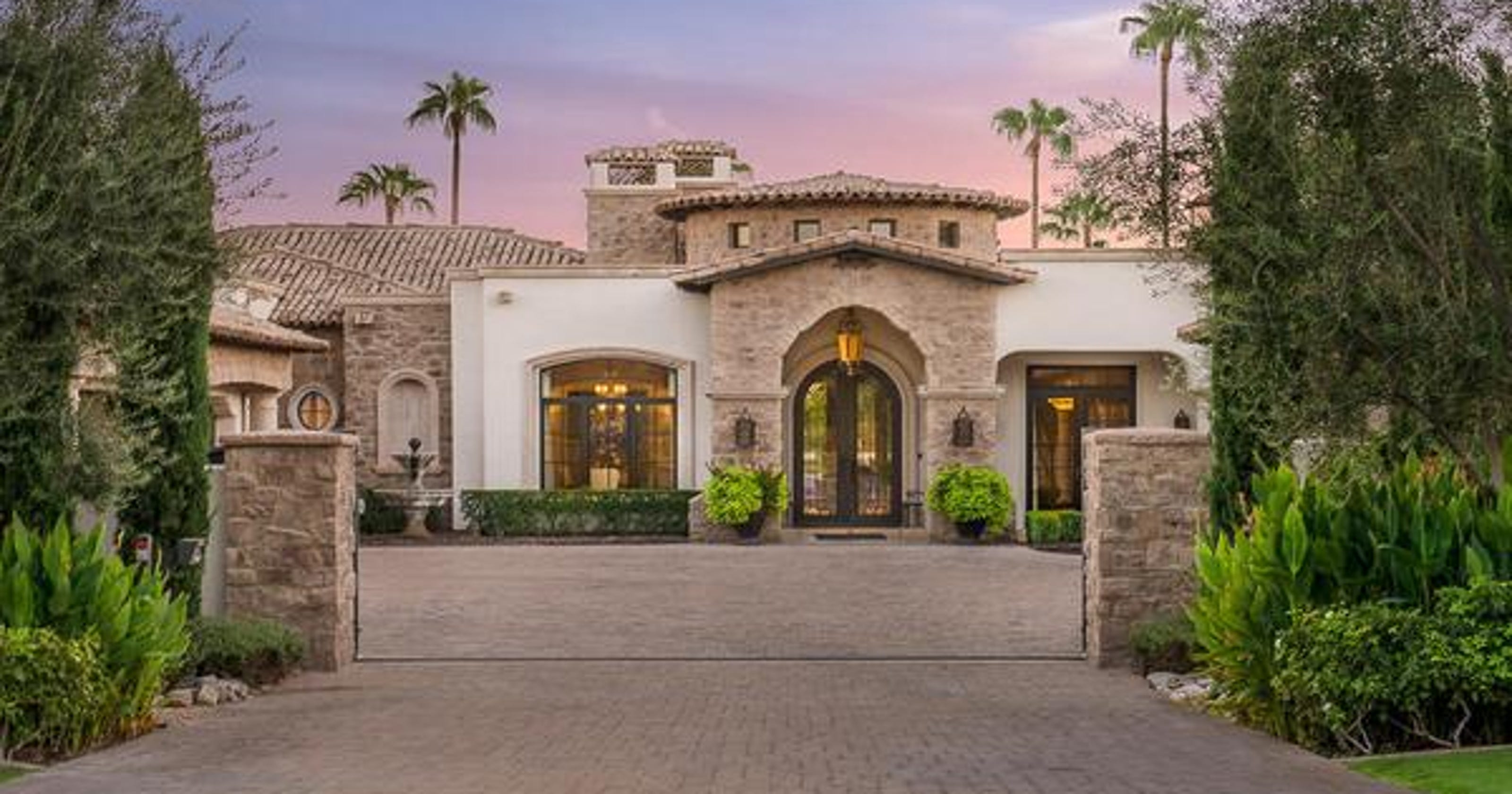 Luxury homes 3.8M Paradise Valley mansion features two guest houses
