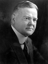 This portrait of Herbert Hoover was taken in 1928,