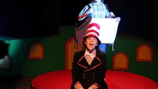Cristina Pines' favorite character so far has been the Cat in "Seussical, Jr."  which she played in 2017 at Riverside Children’s Theatre.