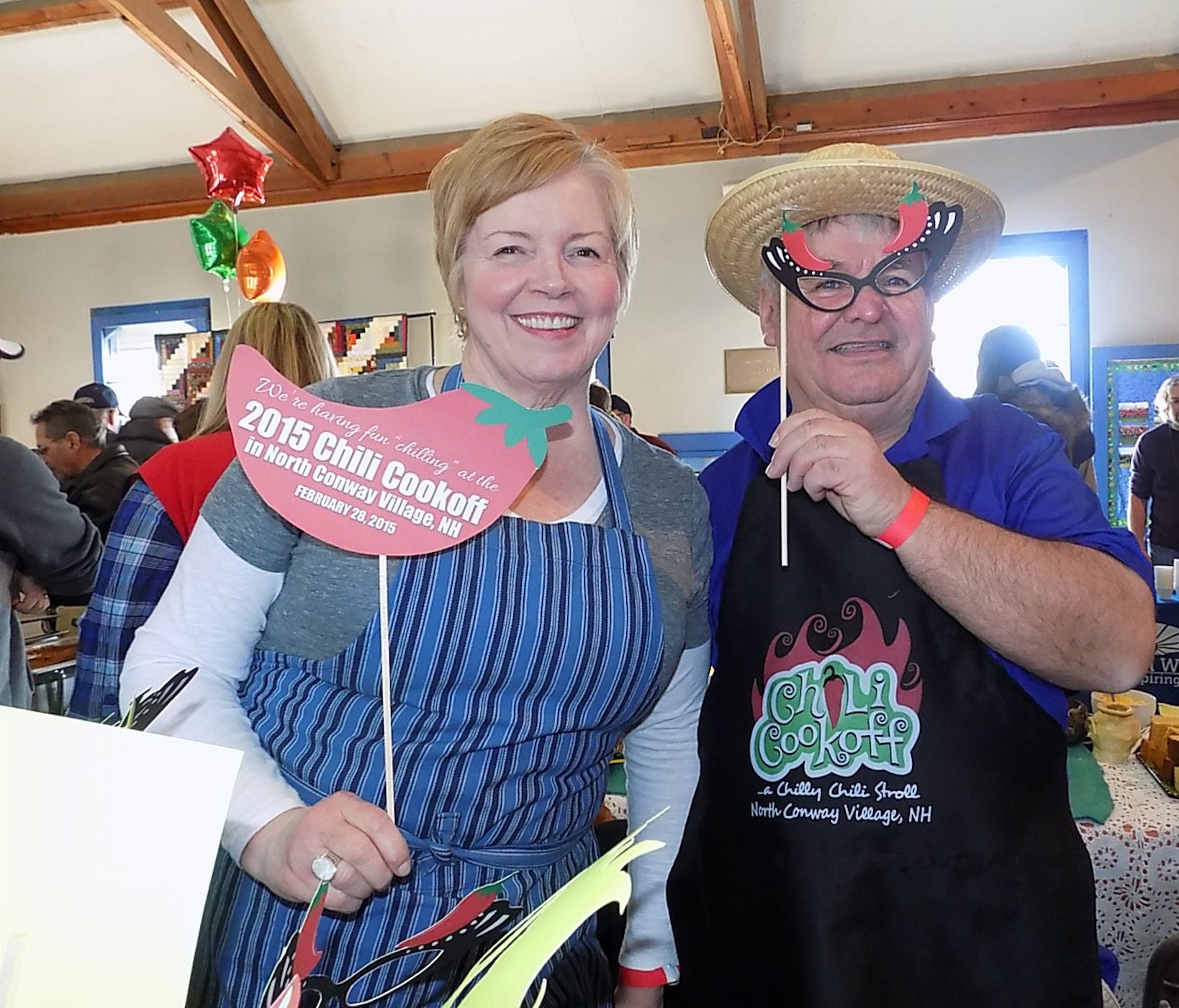 New Hampshire's 14th annual Chili Cookoff will take place at the North Conway Community Center and Gibson Center for Senior Services on April 8. Professional and amateur chefs compete for the best chili with samples for attendees and area activities,